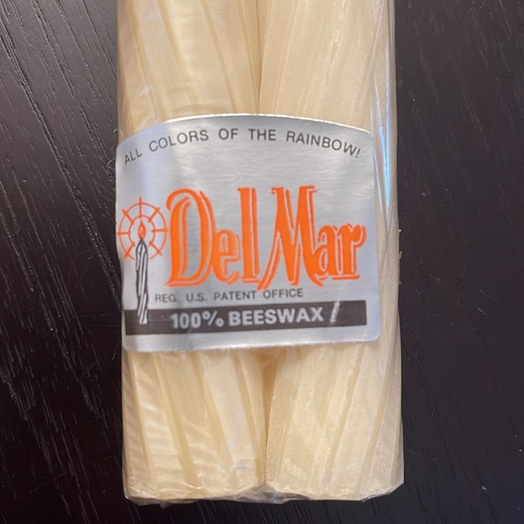 Del Mar 100%beeswax candles - Picture 1 of 7